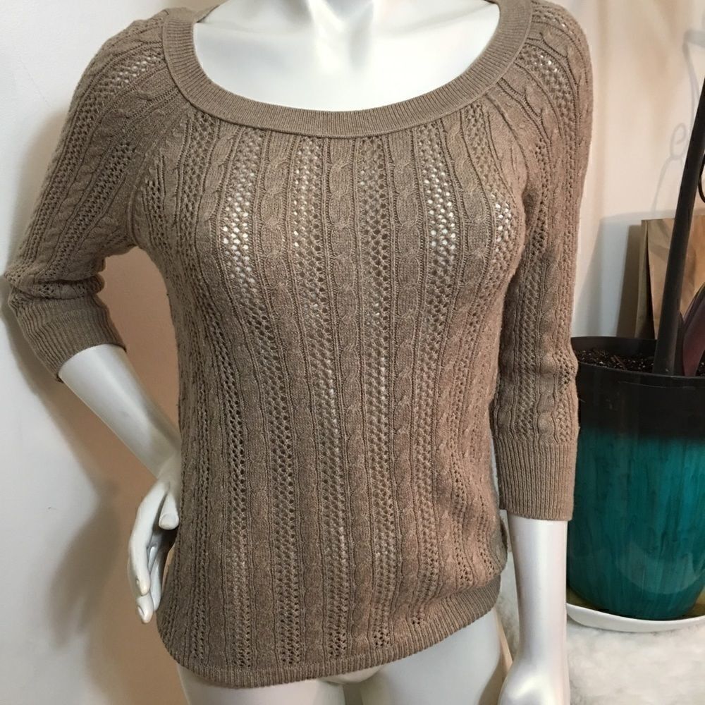 American Eagle 🦅 see through knit sweater